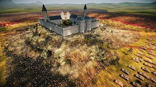 40,000 US Soldiers Defend Castle From 1.6 Million Orcs | Ultimate Epic Battle Simulator 2 | UEBS 2