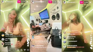 K Michelle Working On New Country Music On IG Live Pt 2 | Full Instagram Live 2021 | Singing Dancing