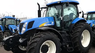 New Holland T7060 трактор обзори! нархи комментда