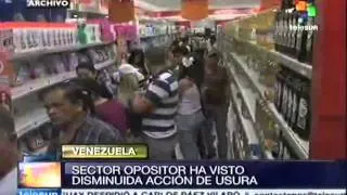 Shortages in Venezuela only affect 28% of products