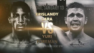 LIVE BOXING Erislandy Lara vs. Yury Foreman at Hialeah Park