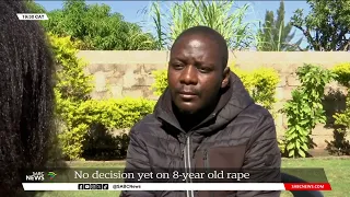 No decision yet on 8-year-old rape