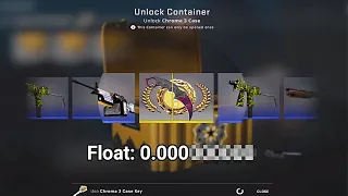 He unboxed a Knife with a RARE Float...