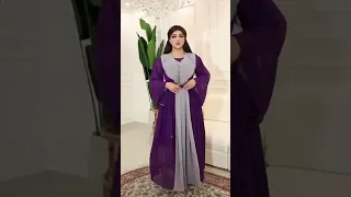 --urgarment.com--Fashion Muslim Women Dubai Chiffon Abaya With Tassel | Abaya | Muslim Dress