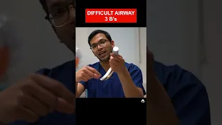 3 Bs in a difficult intubation - extra intubation hacks | #airway #shorts #airway