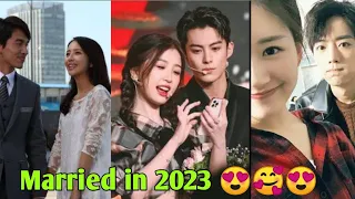 Actors Married in 2023 || Dylan Wang & Shen Yue || Zhao Lusi & Li Hongyi || Jerry Yan & Tong Liya