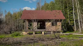 Заброшенный хутор оживает, бобры отступают.