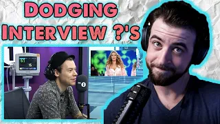 Harry Styles Dodging Interview Questions - Reaction