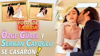 Özge Gürel y Serkan Çayoğlu SE CASARON en Alemania !!! FOTOS DE LA BODA !!