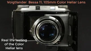 Voigtlander Bessa 11, how good is the Color Heliar lens, real life test