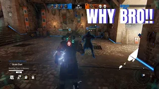 BRO STOP STEALING MY KILLS!! FOR HONOR