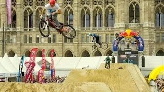 Freestyle MTB Big Air Train Ride - Vienna Air King 2014