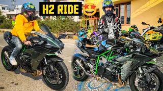 Aakhir Apni New Superbike Ninja H2 Pr Ride Kar Hi Li 😍