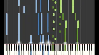 Spanish Romance (Forbidden Games) (piano duet synthesia)