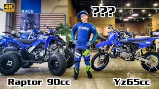 Moto Yamaha Yz65  vs Quad Kids Raptor90 ? What did you buy TimaKuleshov ?