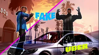 I Became A FAKE Uber Driver In GTA 5 RP