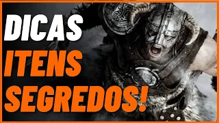 COMEÇANDO BEM EM SKYRIM - MAGO, GUERREIRO, QUALQUER CLASSE!