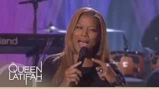 Queen Latifah Singing "I'm Gonna Live Till I Die" on The Queen Latifah Show