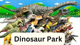 Dinosaurs Park Fun Video for Kids | Learn Dino Names | Jurasic Park