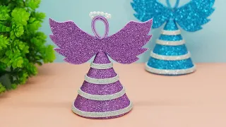 DIY Angel for Christmas Tree Decoration🎄Christmas Angels Ornaments