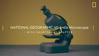 NATIONAL GEOGRAPHIC 40-640x Microscope with Smartphone Adapter