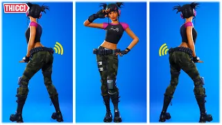 Fortnite New LEAKED 'Tegan' Skin Showcased With Dances & Emotes 😍❤️