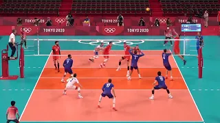 France Defense to Transition at Final Tokyo 2020 OG