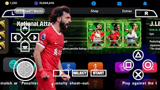 eFootball PES 2024 PPSSPP Transfer Update CameraPs5 Full Tim Eroupa & Saudi Arab Best Graphics