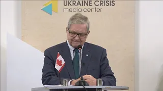 Press-conference on results of CANADEM's Election Observation Mission to Ukraine. UCMC 01.04.2019