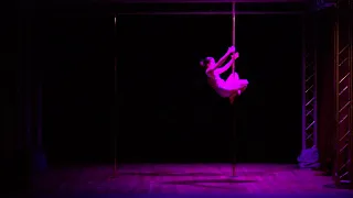 Esther Devilliers - Championnat inter régional Nord Est pole dance 2024 - Catégorie Adultes Femmes