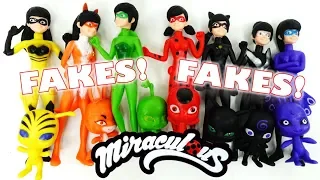 Fake Miraculous Ladybug Toys Queen Bee Rena Rogue Kwami and more