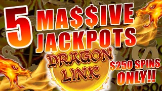 🔥 NONSTOP DRAGON LINK JACKPOTS 🔥$250 SPINS PLAYING HIGH LIMIT SLOTS!