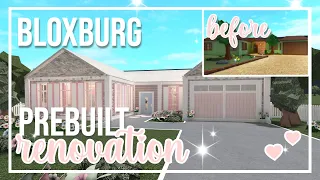 Renovating a Prebuilt in Bloxburg | Classic Family Home + Layout (Roblox)