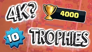 WE HIT 4K TROPHIES AS A LV 10! - Tips, Tricks, & Strategy - Clash Royale