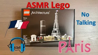 ASMR Lego | PARIS Skyline Unboxing And Building Part 1! (No Talking)