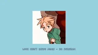 butters stotch - a sped up character playlist