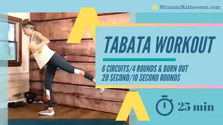 TABATA EXPRESS - 25 Minute Circuit Training