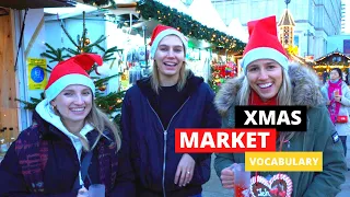 XMAS Market Vocabulary with @LearnGermanwithAnja and@LearnGermanFast  🇩🇪