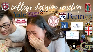 COLLEGE DECISION REACTIONS 2021 (ivies, top 20)