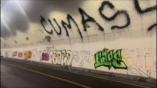 "Exploring Los Angeles' Most Dangerous Graffiti Tunnels” 😳‼️