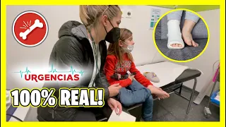 **ACCIDENTE** MARCOS TIENE Un #ACCIDENTE​​ 🚑 VAMOS al HOSPITAL a URGENCIAS 100% REAL