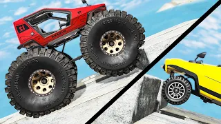 Large vs Little Wheels #21 - Beamng drive