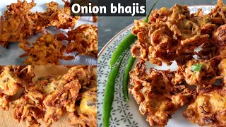 How to make classic homemade Onion Bhajis less oily BIR style. Quick Easy Best🔥