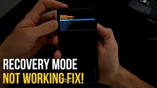 How to FIX Samsung Recovery Mode NOT WORKING (2023)