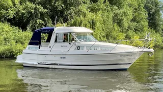 Marex 280 Holiday Cabin Cruiser For Sale Walk Round - NOW SOLD