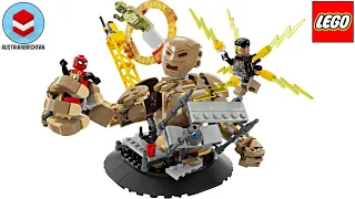 LEGO Marvel 76280 Spider-Man vs. Sandman Final Battle Speed Build