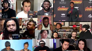 Chadwick Boseman Tribute Reaction Mashup
