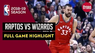 NBA Highlights-Toronto Raptors vs Washington Wizards|February 13, 2019 (Full Game Highlight)