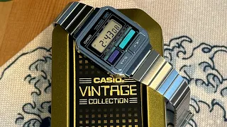 Casio Vintage A120WE-1AVT: 80s cool reborn!