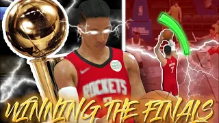 WINNING THE FINALS! not finals mvp though… (NBA 2K22 Arcade Edition MyCareer Gameplay)